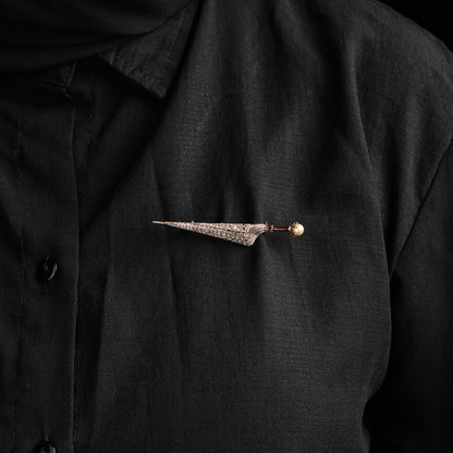 Vintage Umbrella Brooch