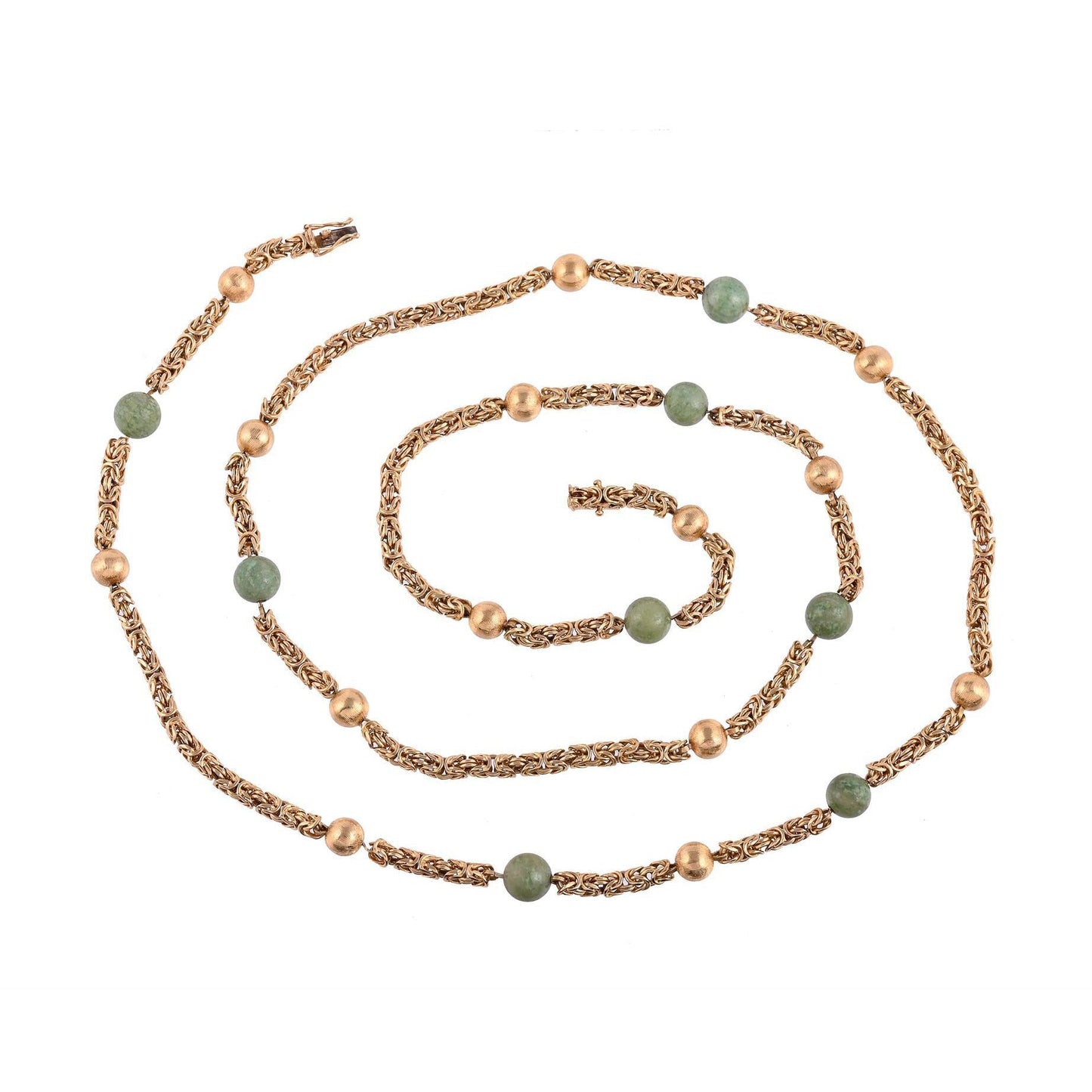 Vintage Sautoire with Idocrase Beads