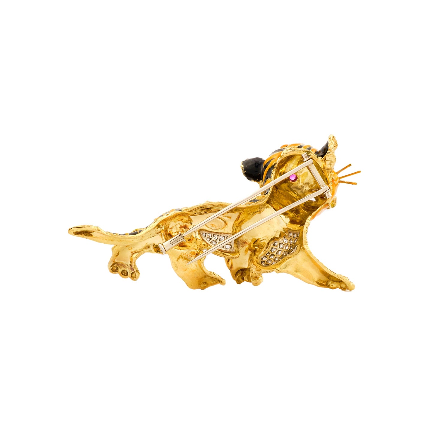 Meister Tiger Brooch