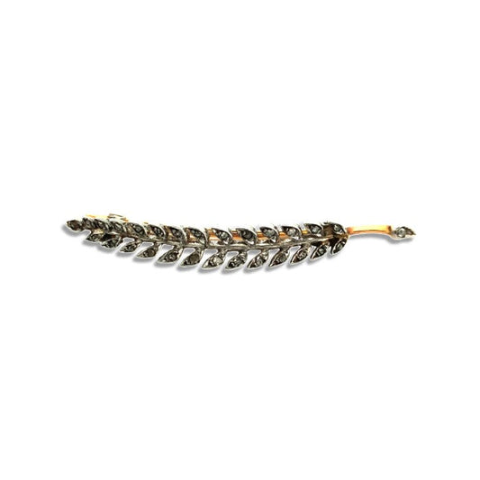 Vintage Leaf Brooch