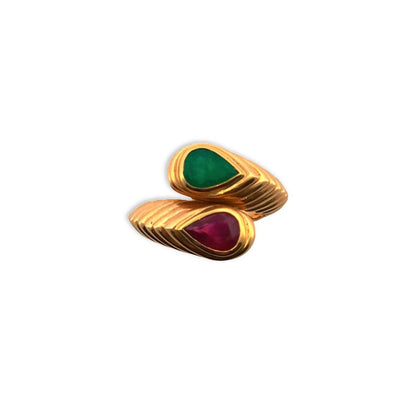 Vintage "Toi & Moi" Ring