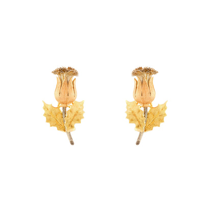 Buccellati Flower Brooch and Earrings