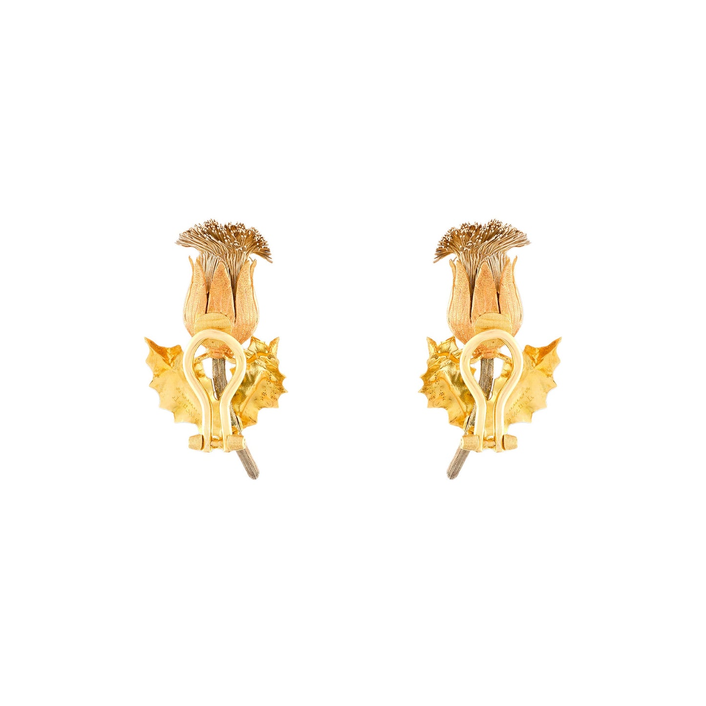 Buccellati Flower Brooch and Earrings