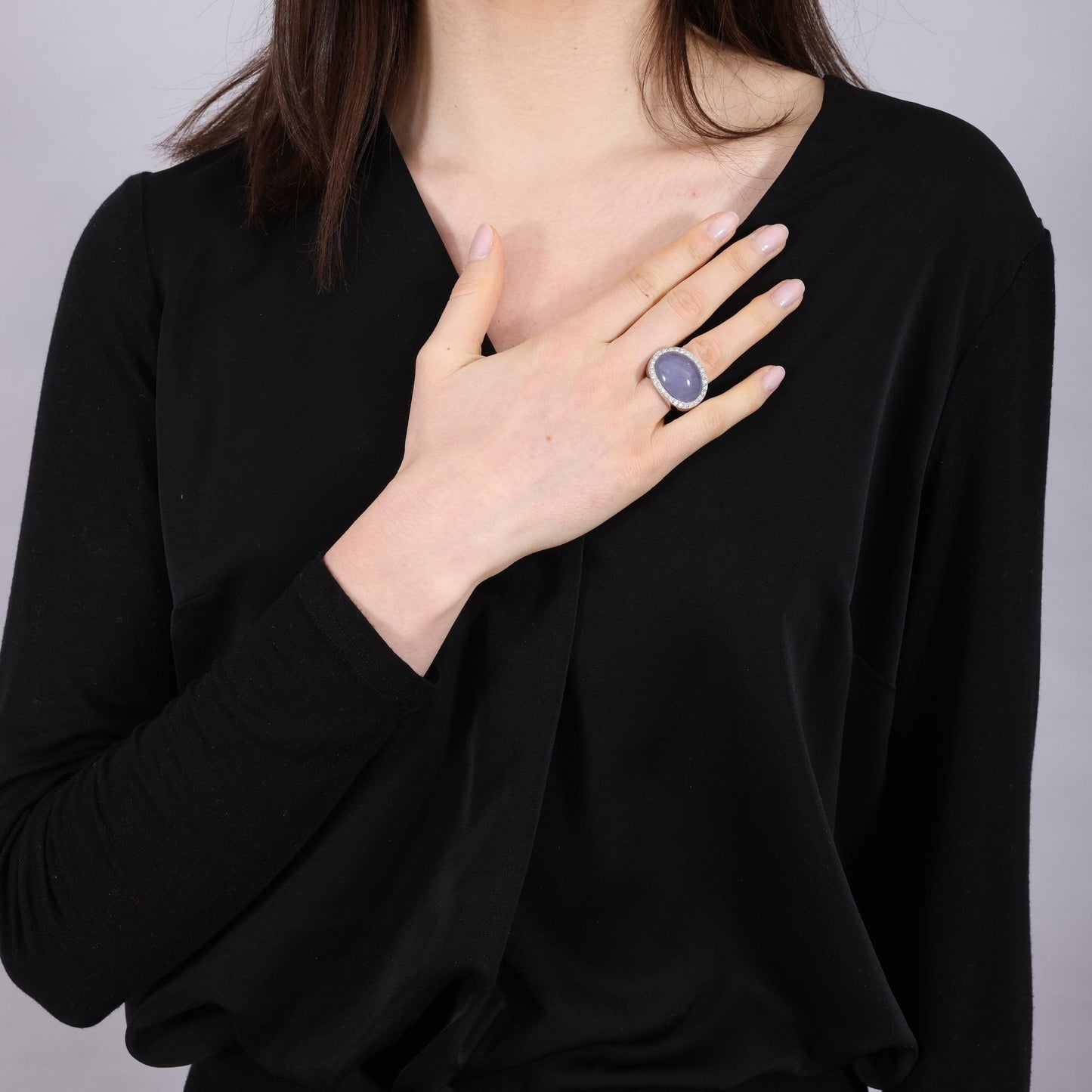 Van Cleef & Arpel Chalcedony Ring