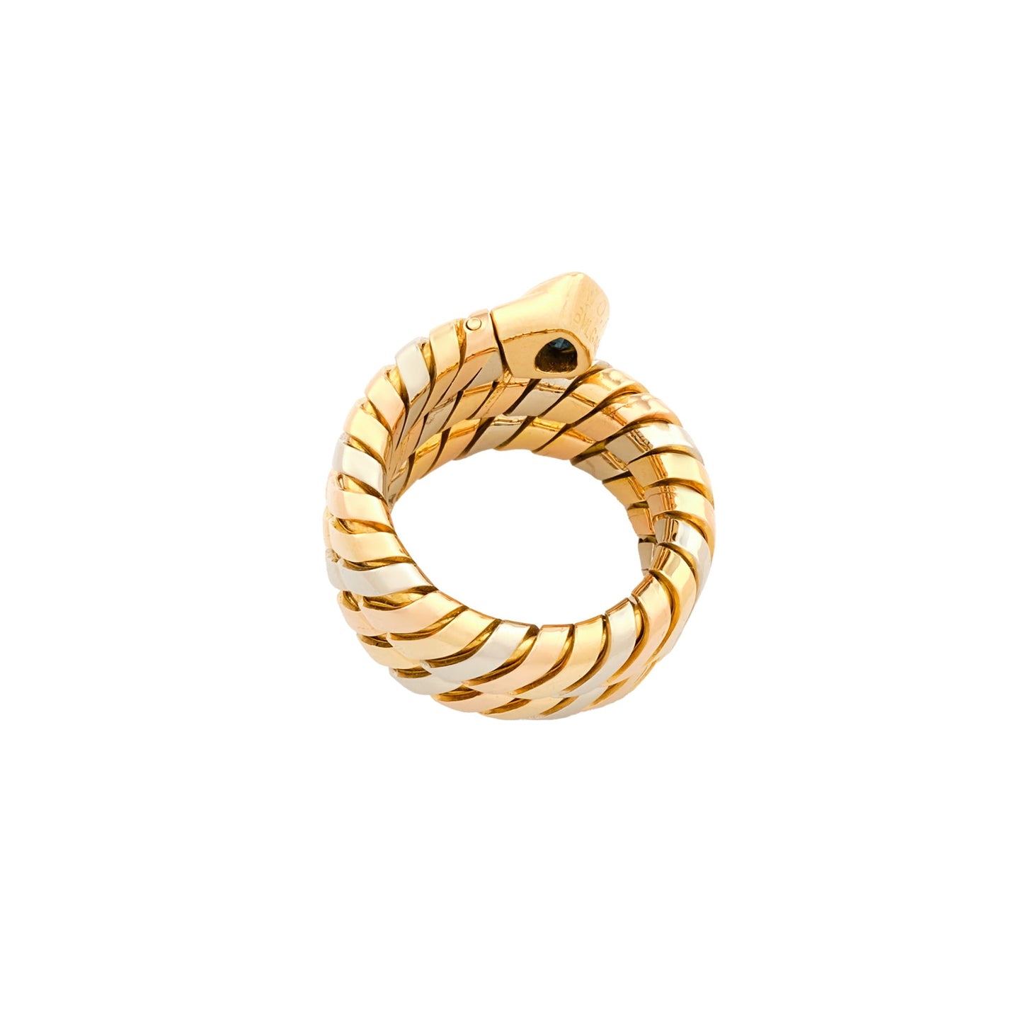 Bvlgari Tubogas Serpenti Sapphire Ring