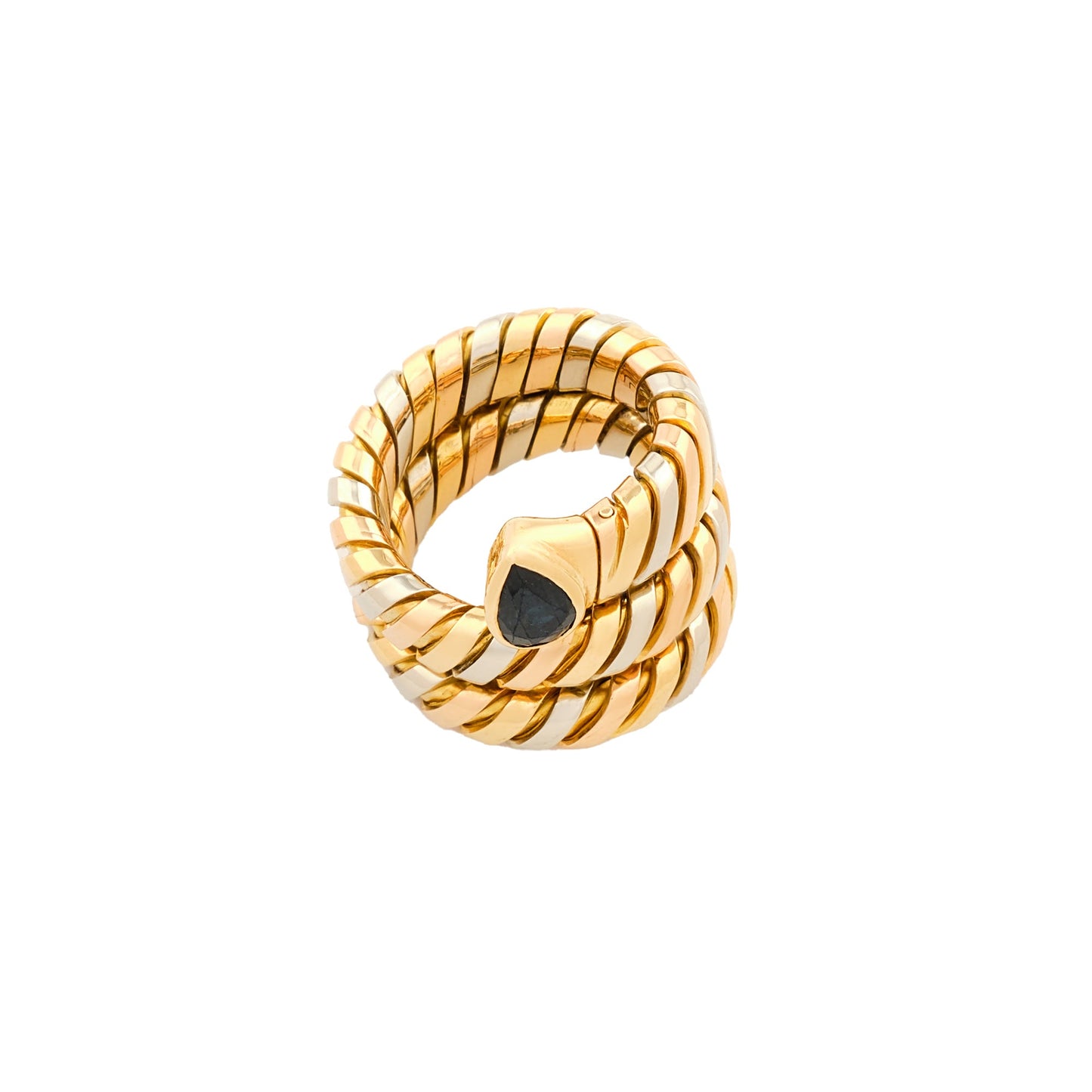 Bvlgari Tubogas Serpenti Sapphire Ring