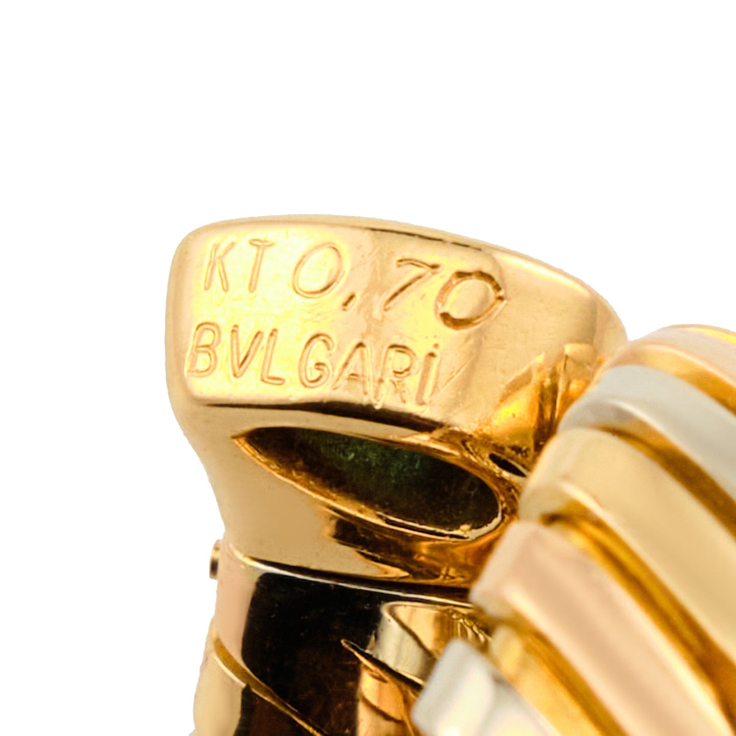 Bvlgari Tubogas Serpenti Sapphire Ring
