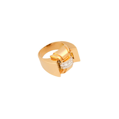French Vintage Tank Ring