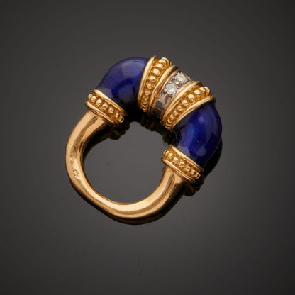 Zolotas Enamel Ring