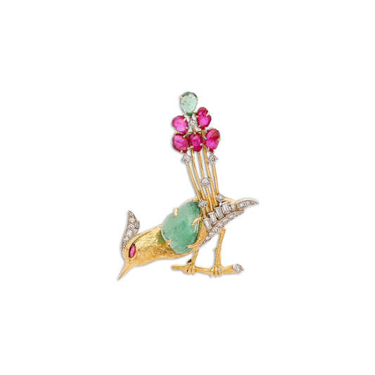 Vintage Bird Brooch