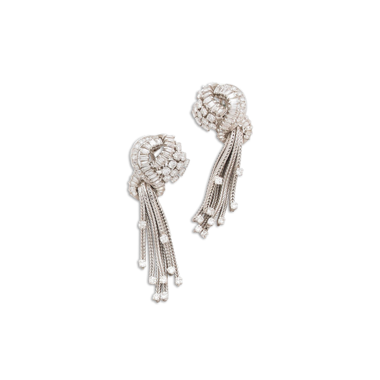 Vintage Diamond Earrings