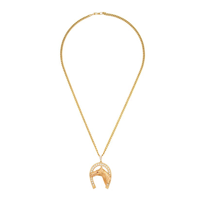 Vintage Equestrian Pendant