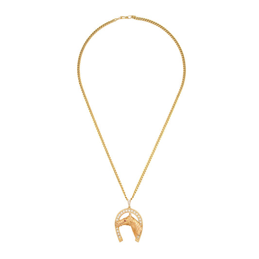 Vintage Equestrian Pendant