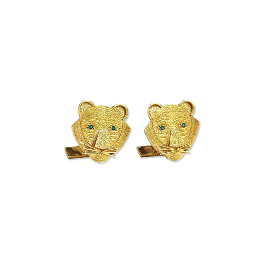 Vintage Tiger Cufflinks