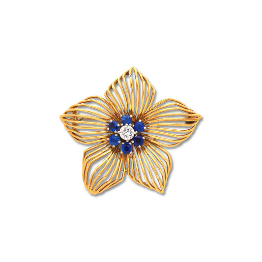 Cartier Flower Brooch