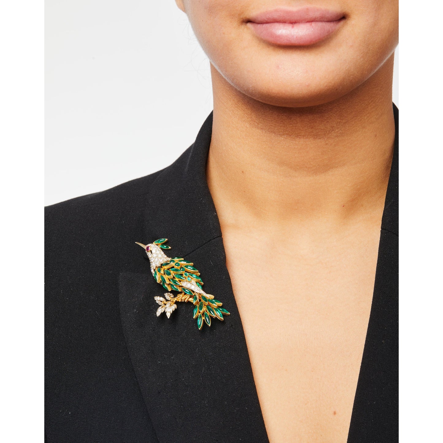 Vintage Bird Brooch