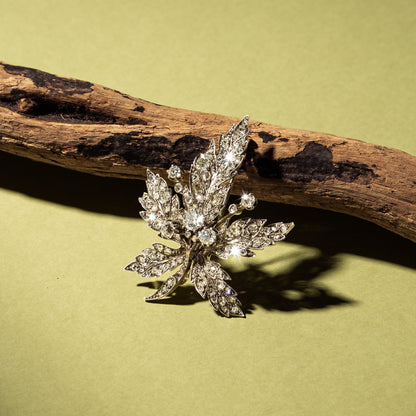 Antique Leaf Brooch