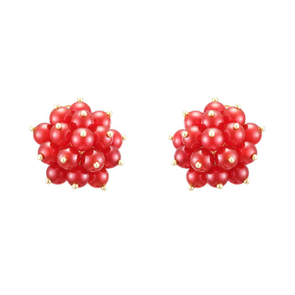 Vintage Carnelian Earrings
