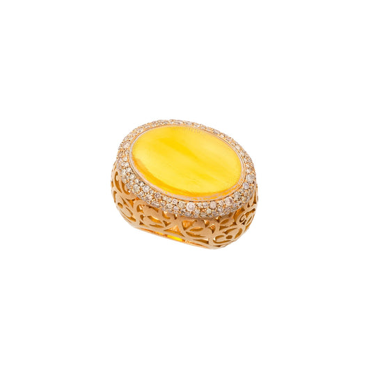 Pomellato Amber Arabesque Dome Ring