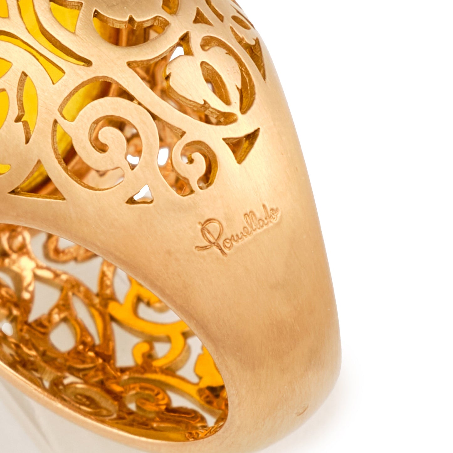 Pomellato Amber Arabesque Dome Ring