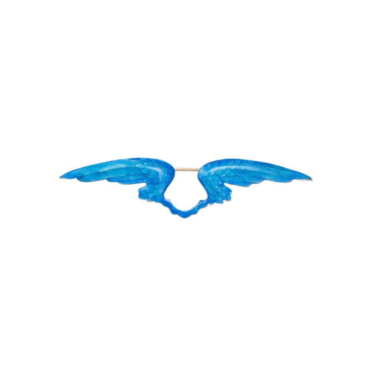 Child & Child Enamel Wing Brooch