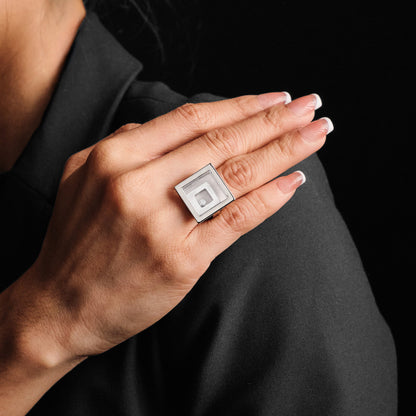 Chopard Happy Spirit Square Ring