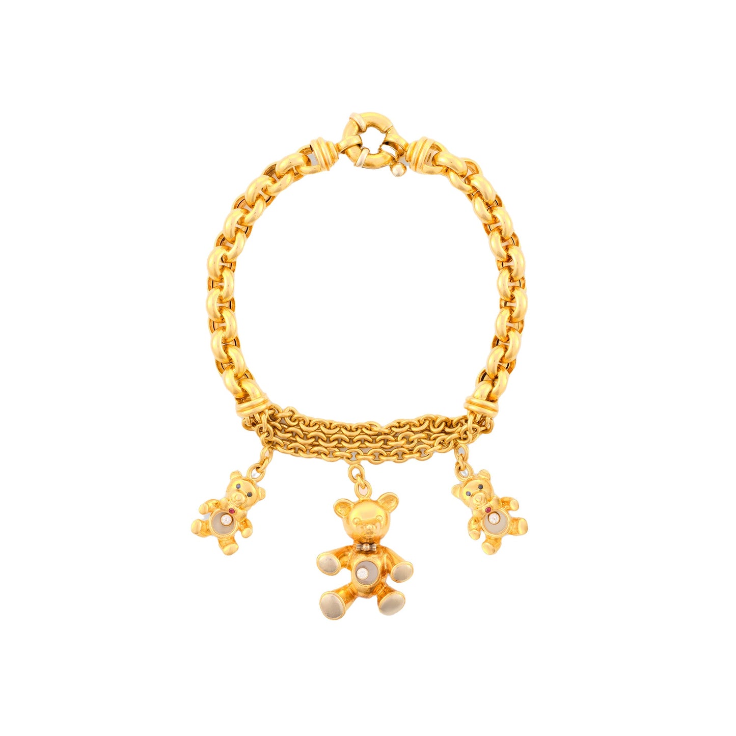 Chopard Happy Diamonds Bears Demi Parure