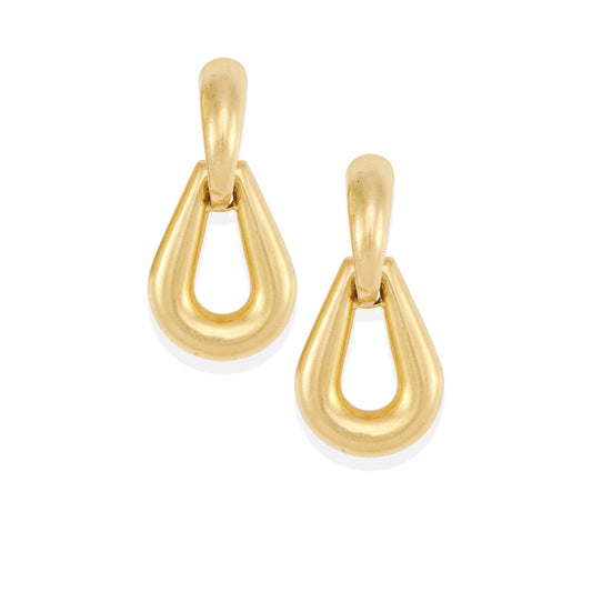 Vintage Door Knocker Earrings