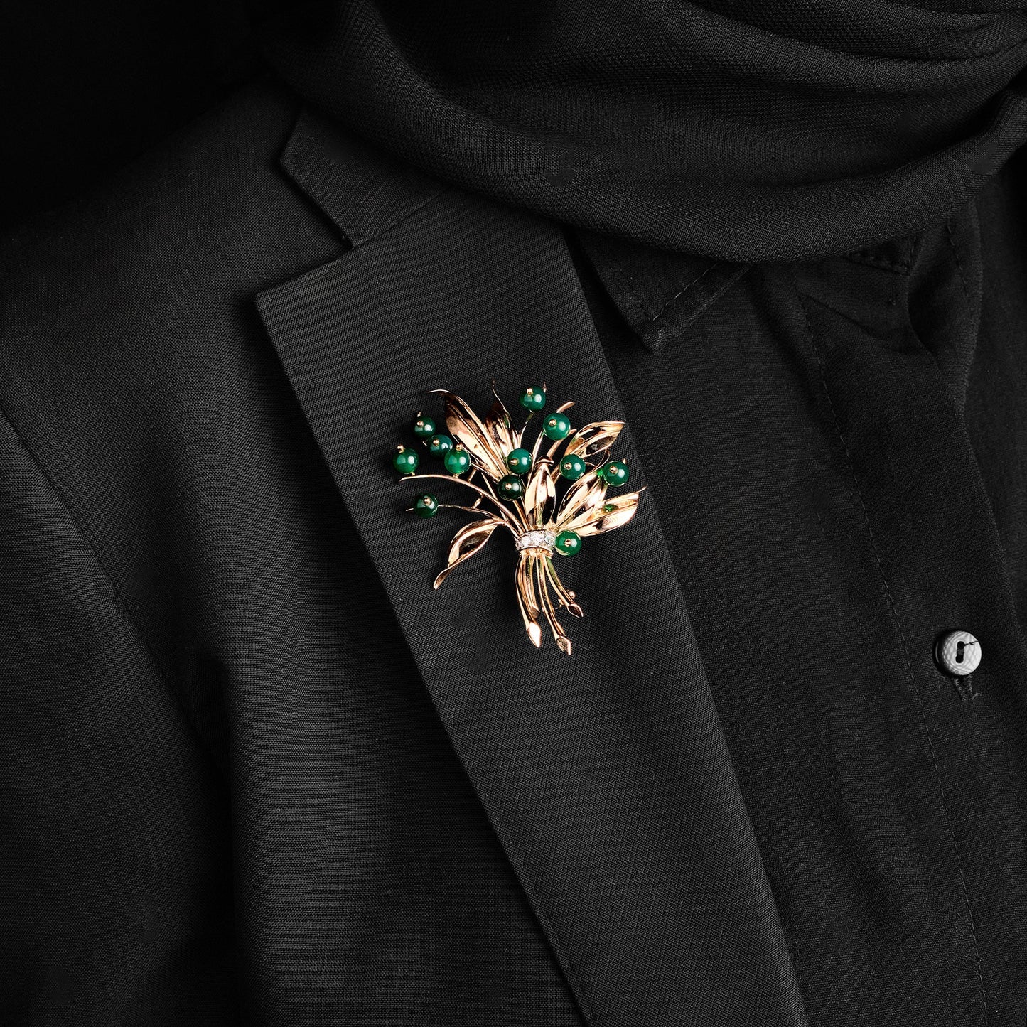 Vintage Bouquet Brooch