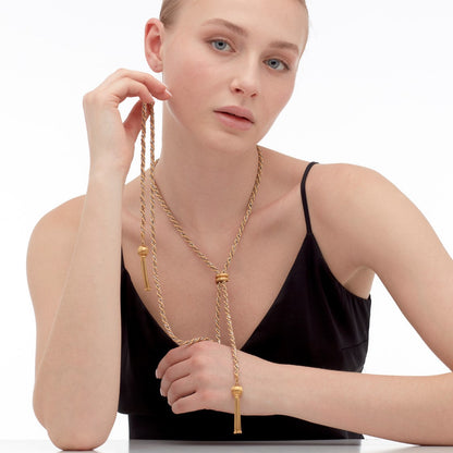Vintage Two Tone Long Chain