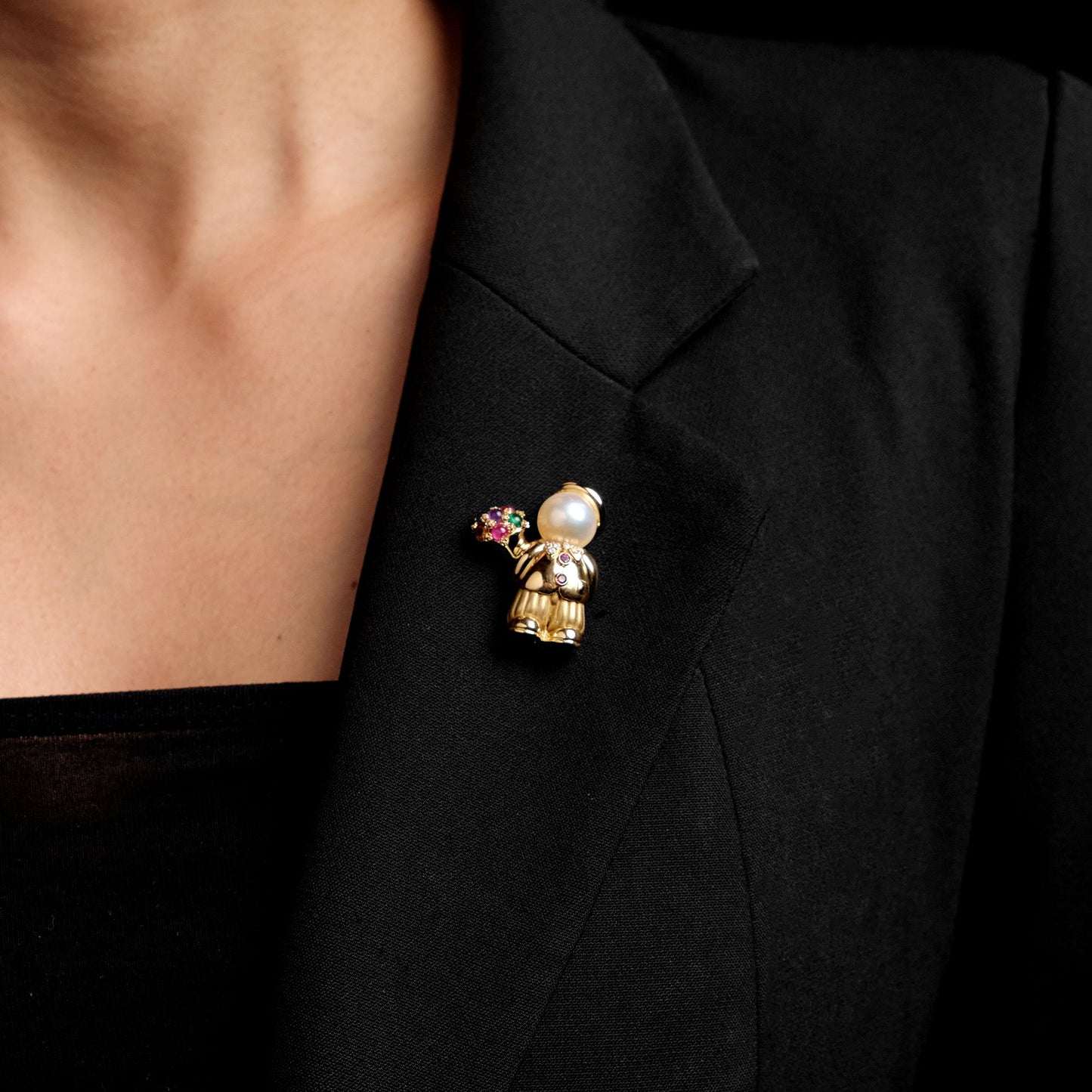 Fred Paris "Amoureux" Brooch