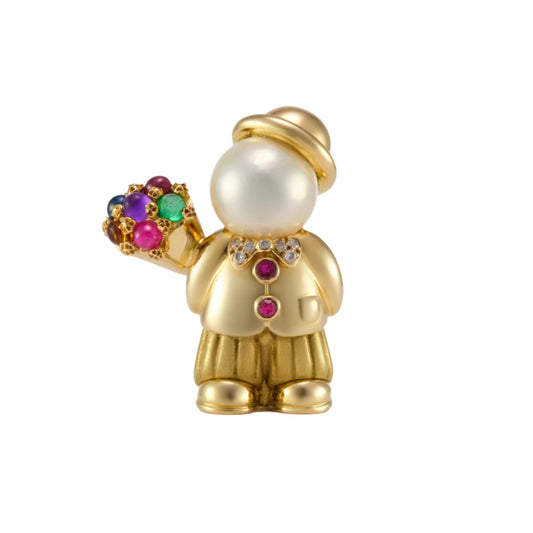 Fred Paris "Amoureux" Brooch