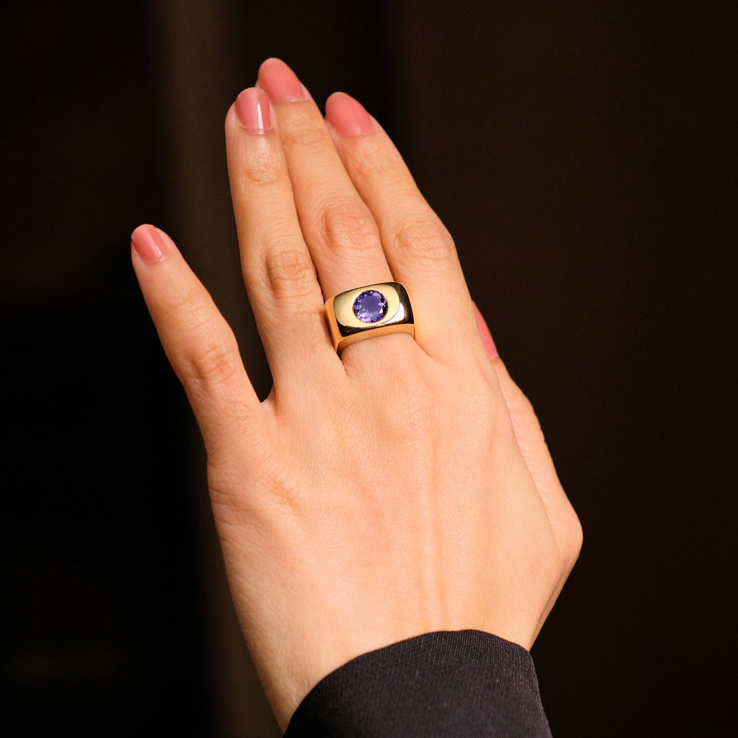 Dinh Van Amethyst Ring