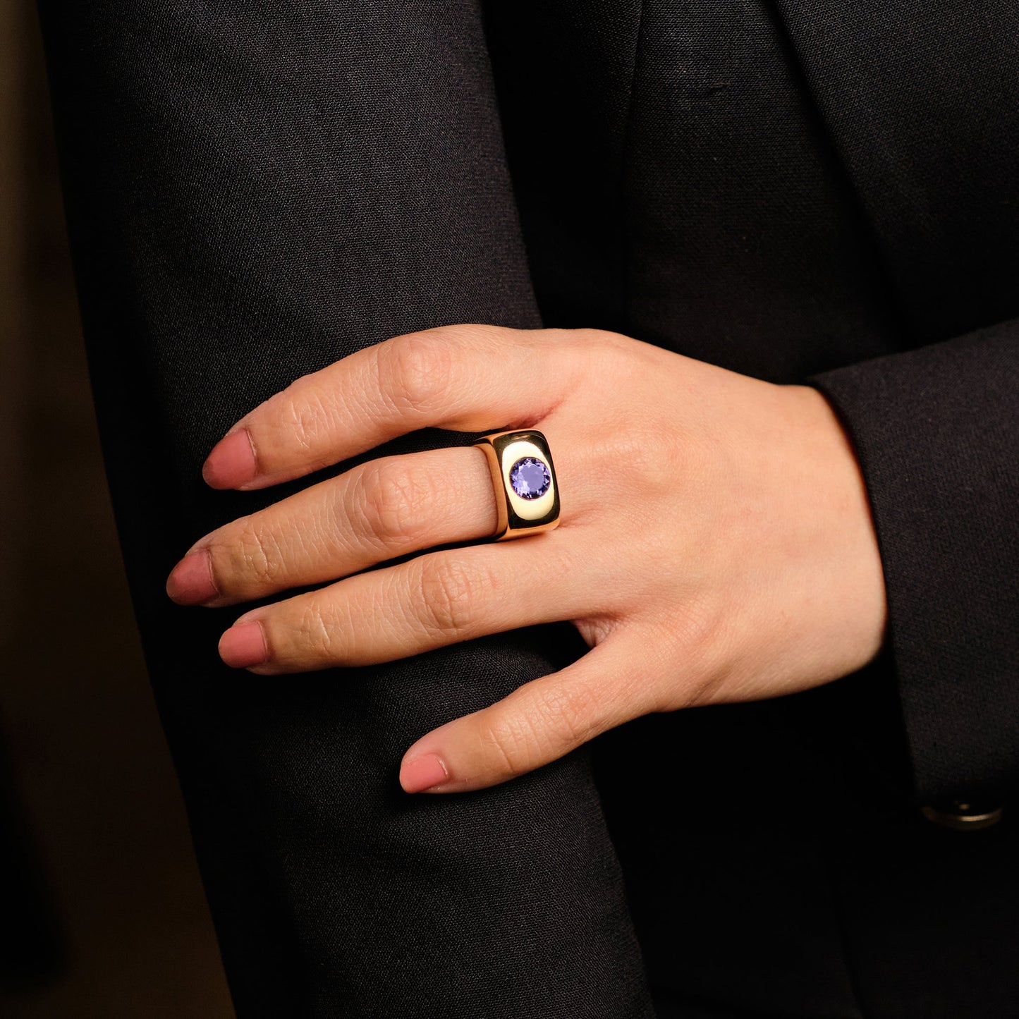 Dinh Van Amethyst Ring
