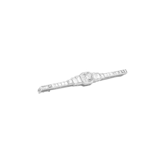 Boucheron Art Déco Bar Brooch