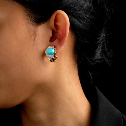 Vintage Turquoise Earrings
