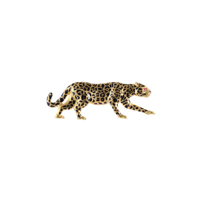 T.O'Donoghue British Leopard Brooch
