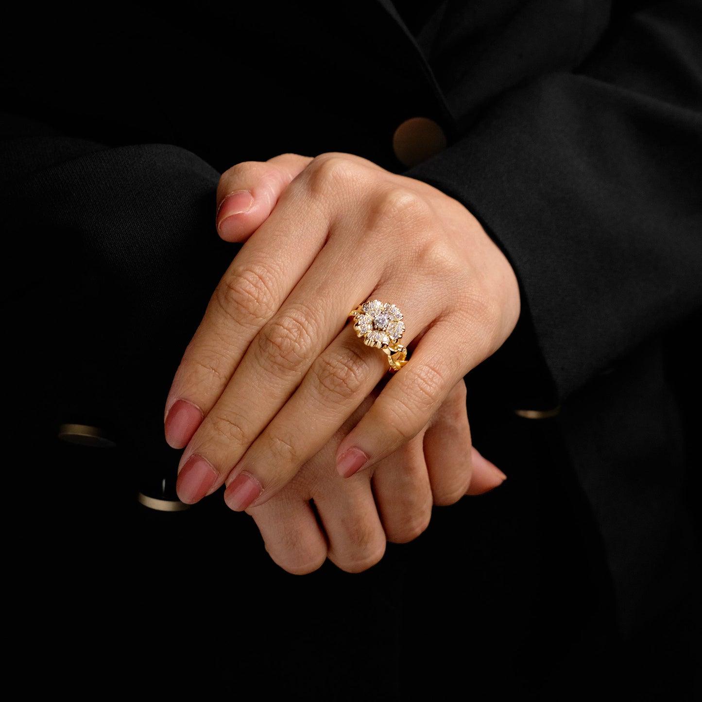 Versace Flower Ring