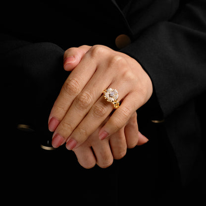 Versace Flower Ring