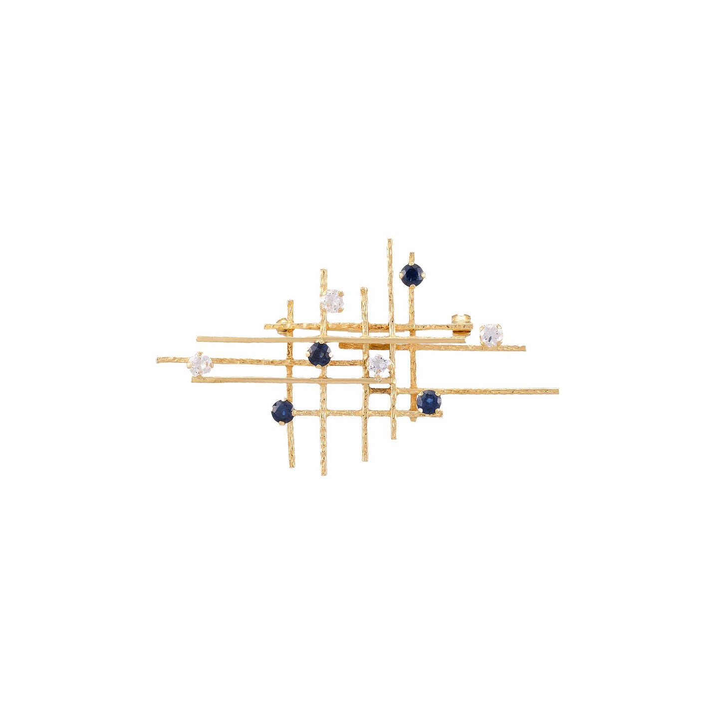 Steven Stone Geometric Brooch