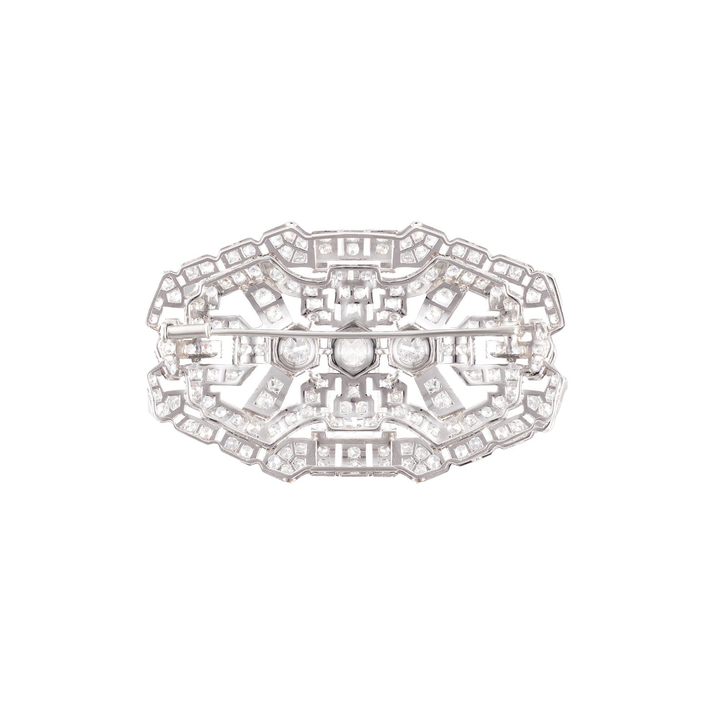 Art Déco Diamond Brooch