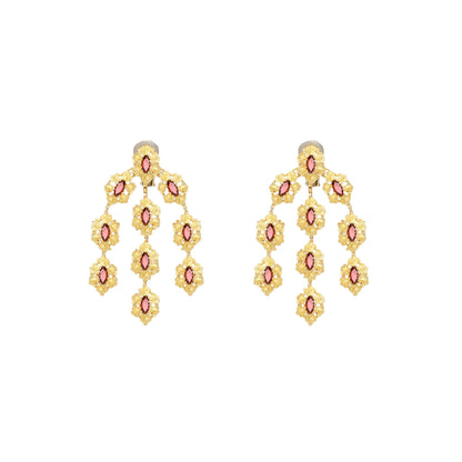 Jean Ete Garnet Earrings