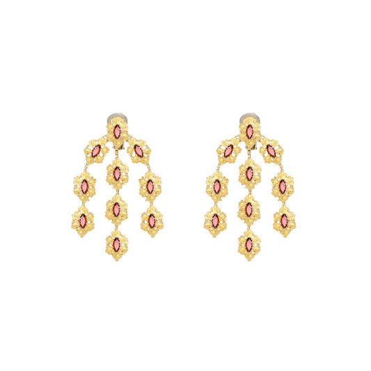 Jean Ete Garnet Earrings