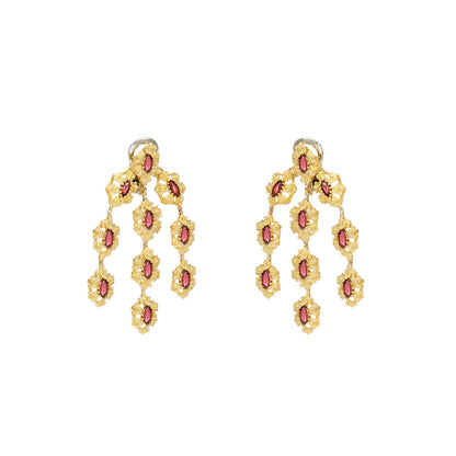 Jean Ete Garnet Earrings