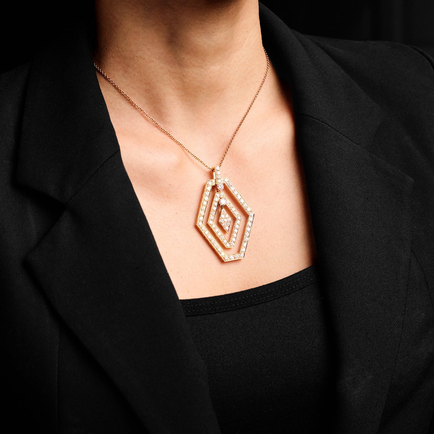 Frohmann Freres Diamond Pendant