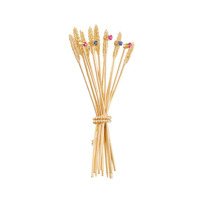 Vintage French Bouquet Brooch