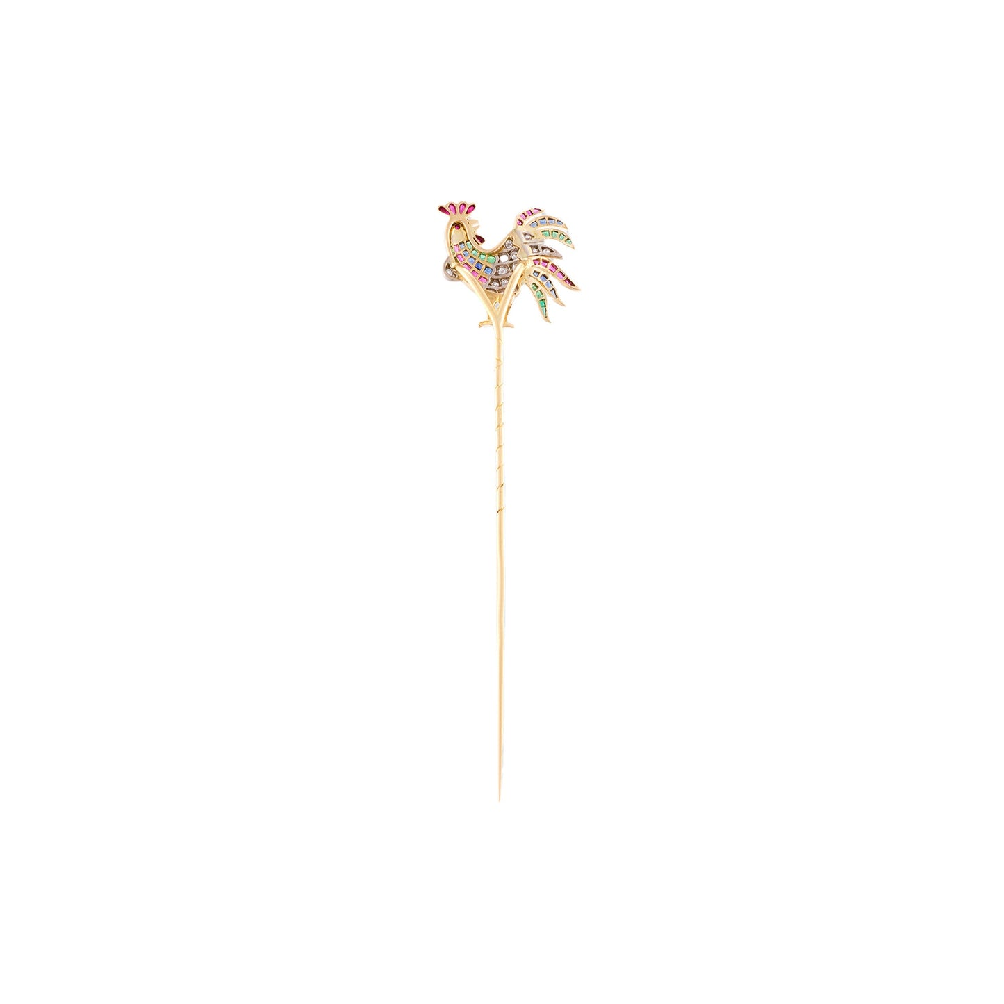 Antique Rooster Pin
