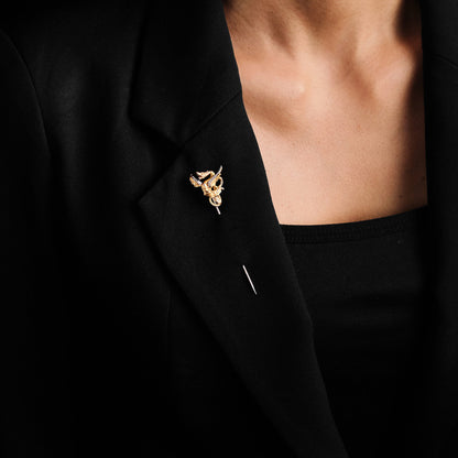 Antique Dragon Pin
