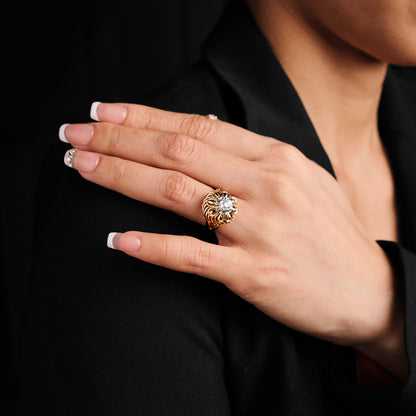 Vintage Flower Ring