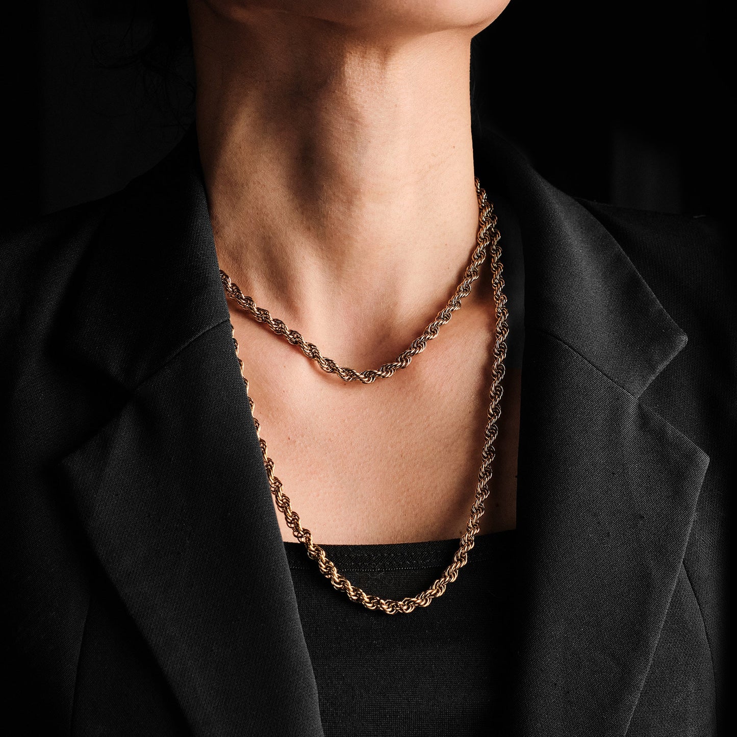 Vintage Rope Twist Chain